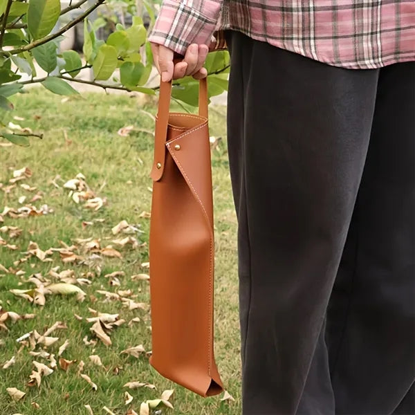 Leather Portable Wine Packaging Bag Bottle Protection