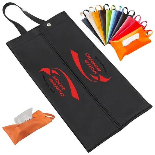Car Back Seat Large Tissue Storage Bag Hanging