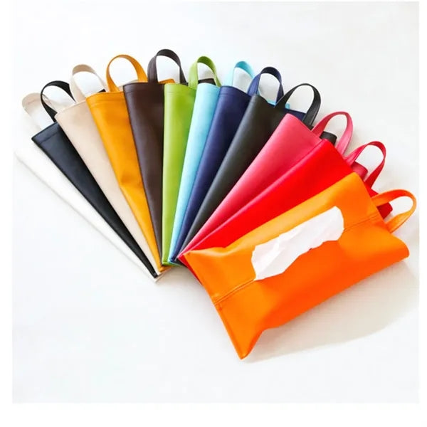 Car Back Seat Large Tissue Storage Bag Hanging