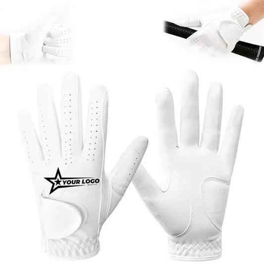 Breathable Non-Slip Golf Gloves with Adjustable Fit