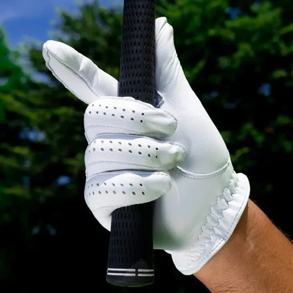 Breathable Non-Slip Golf Gloves with Adjustable Fit