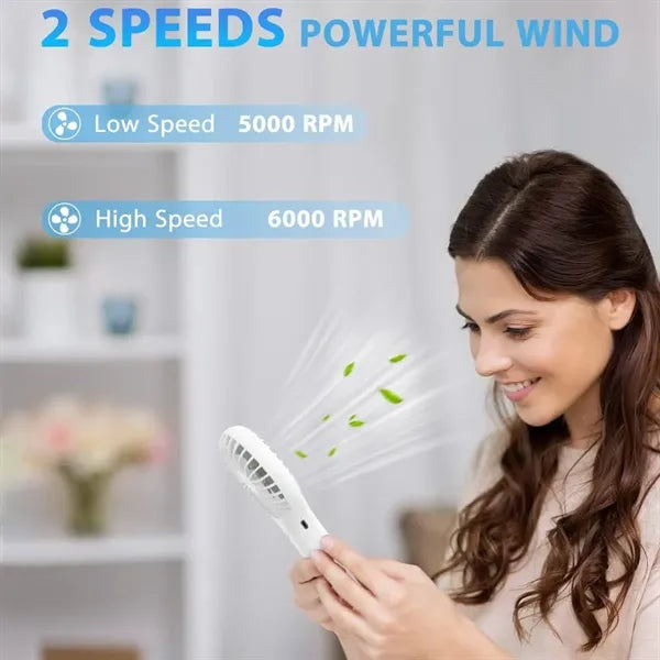 Handheld Mini Fan - USB Rechargeable