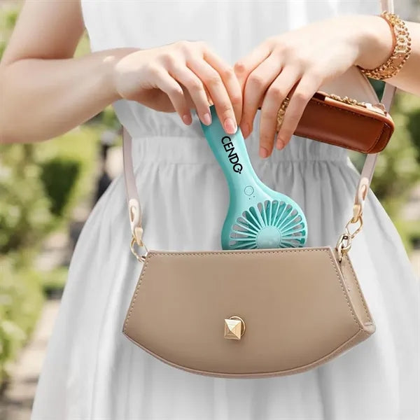 Handheld Mini Fan - USB Rechargeable