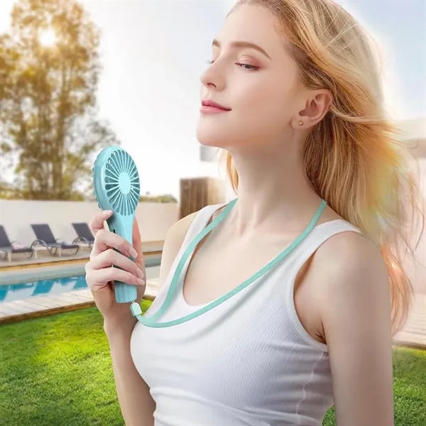 Handheld Mini Fan - USB Rechargeable