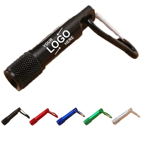 Led Flashlight Carabiner Keychain