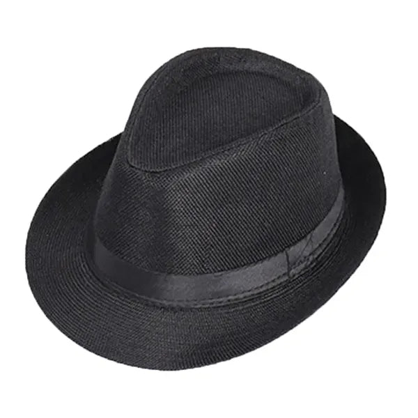 Panama Straw Roll Up Brim Hat