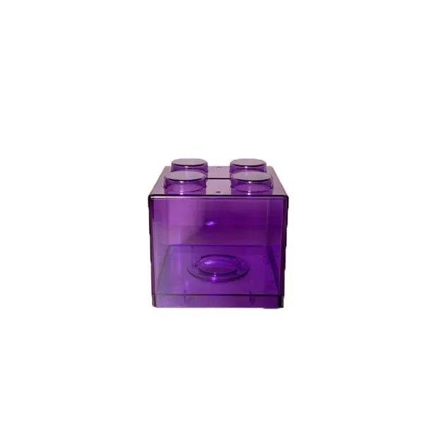 Transparent Building Block Piggy Bank