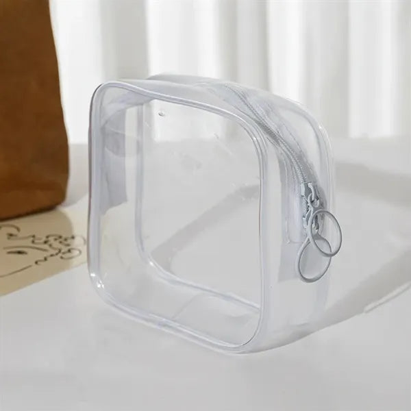 Small Clear PVC Travel Cosmetic Bag