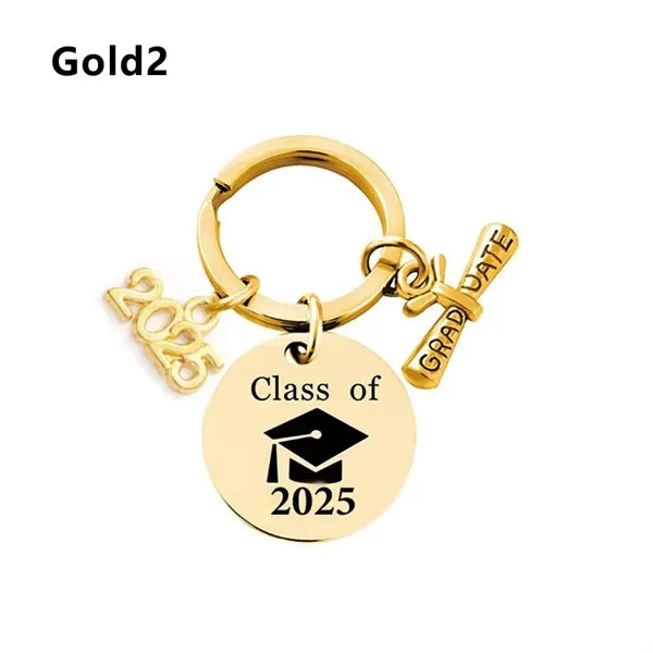 Graduation Keychain Alloy College Souvenir