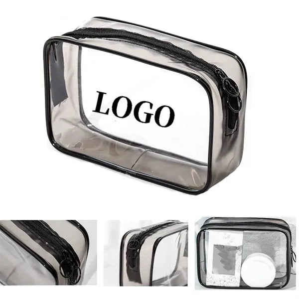 Medium Clear PVC Travel Cosmetic Bag