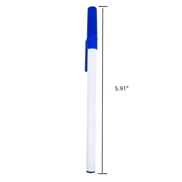 Capped ballpoint pen