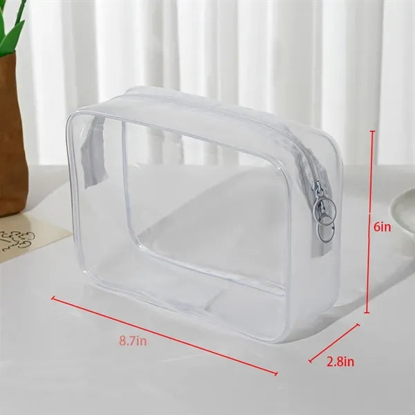 Large Clear PVC Travel Cosmetic Bag