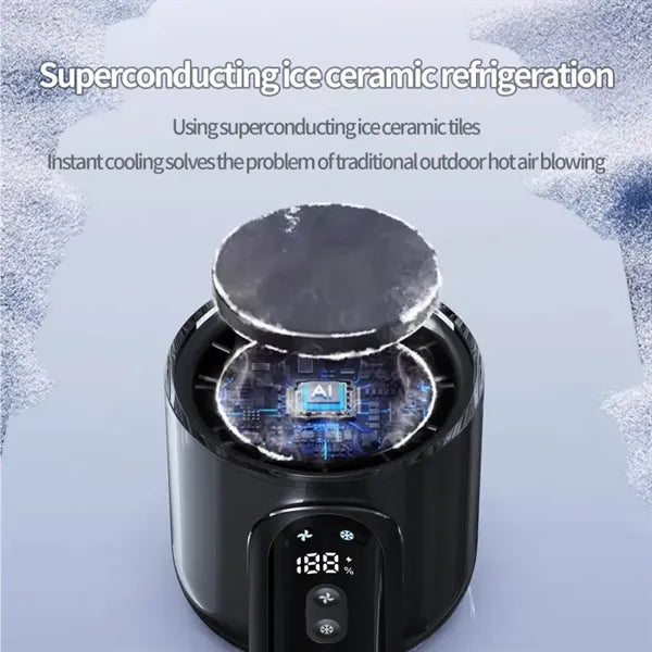 Portable Handheld Fan-Semiconductor Refrigeration
