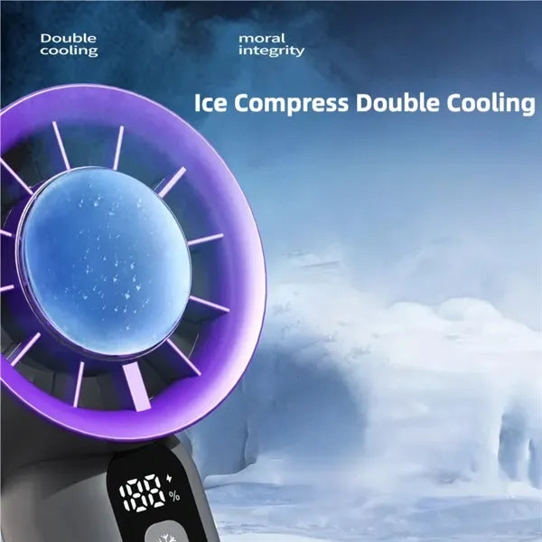 Semiconductor Refrigeration Handheld Fan 2000mAh