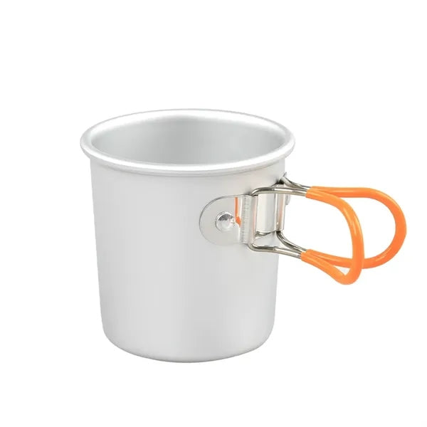5 Oz. Aluminum Beer Mug with Folding Handle
