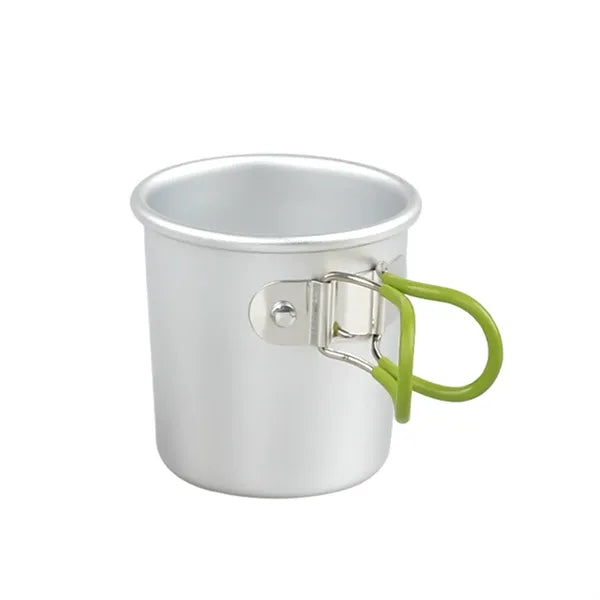 5 Oz. Aluminum Beer Mug with Folding Handle