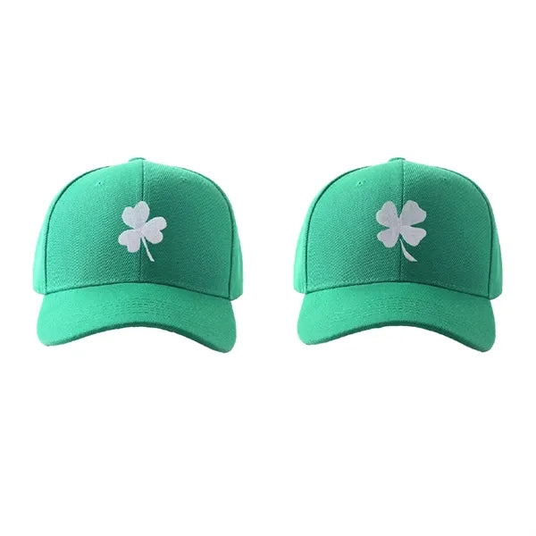 St. Patrick's Day Green Cap Shamrock