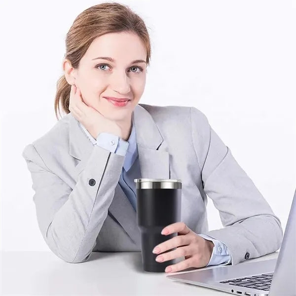 30oz Stainless Steel Travel Mug with Lid