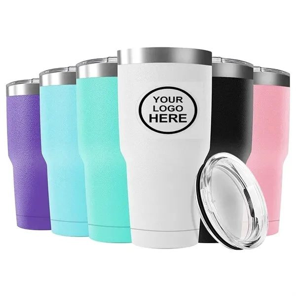 30oz Stainless Steel Travel Mug with Lid