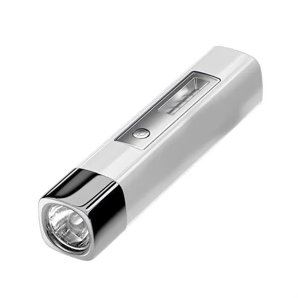 Portable strong light flashlight with power bank