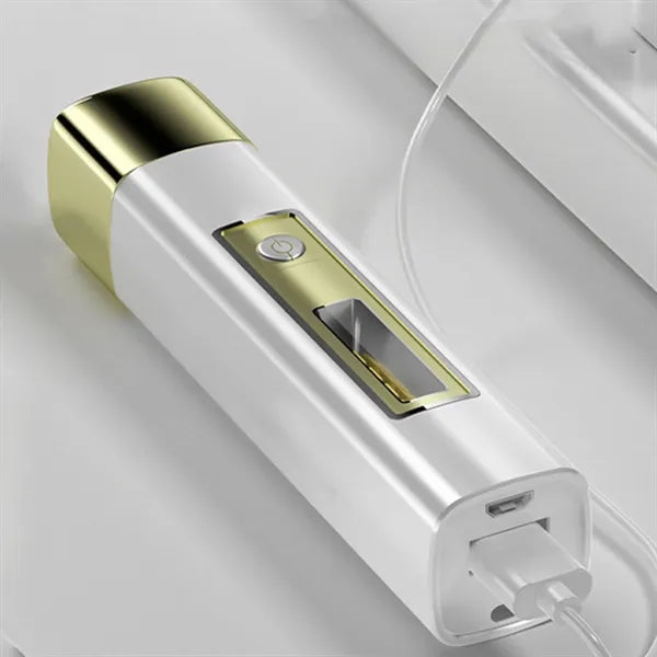 Portable strong light flashlight with power bank