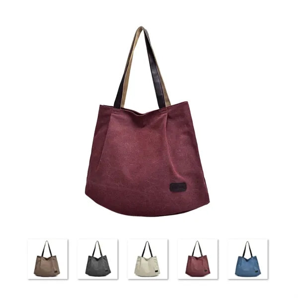 Simple Modern Canvas Tote Bag for Women