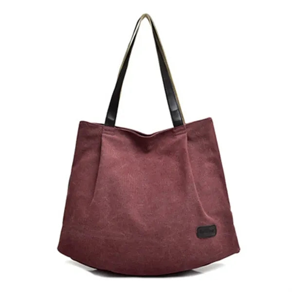 Simple Modern Canvas Tote Bag for Women