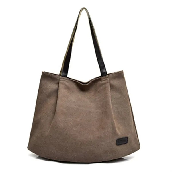 Simple Modern Canvas Tote Bag for Women