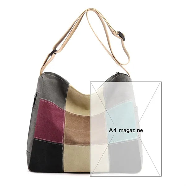 Hobo Tote Bag for Women Rainbow
