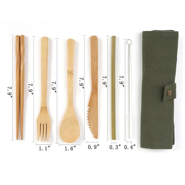 Bamboo Tableware Set