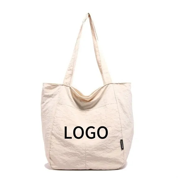 11.8 inch customizable thin and light nylon tote bag