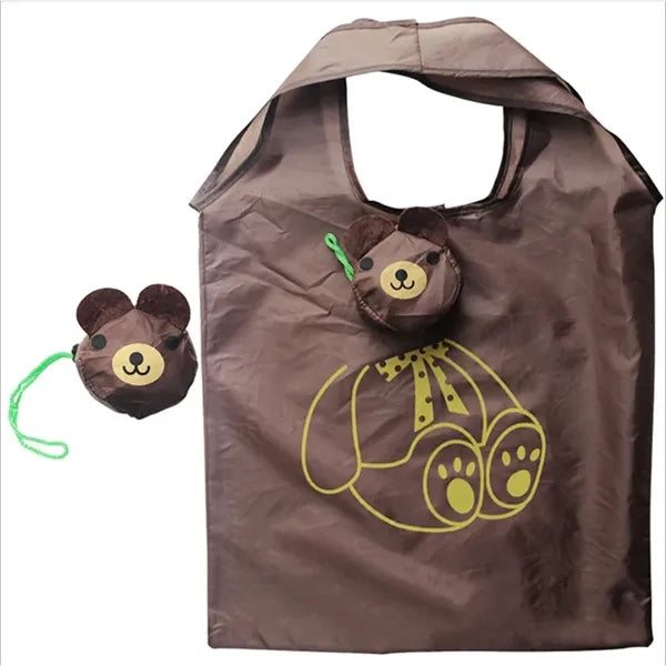 Animal Shaped Foldable Tote Bag