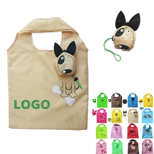 Animal Shaped Foldable Tote Bag