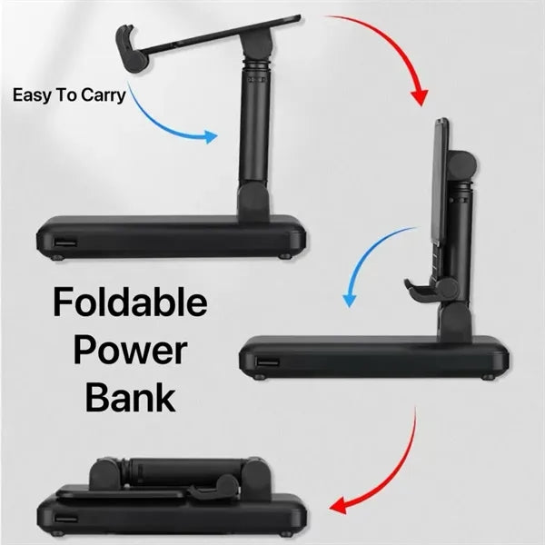 Portable Power Bank Mobile Charger Phone Stand
