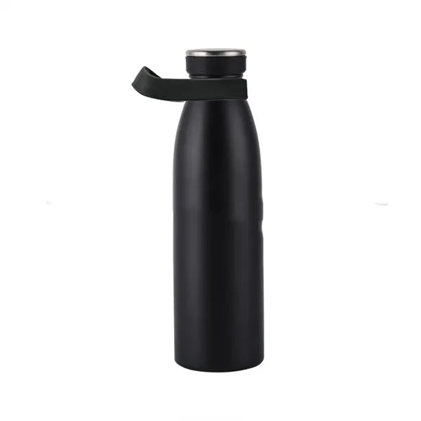 17oz Milk Insulated Water Bottle Coffee with Silicone Handle