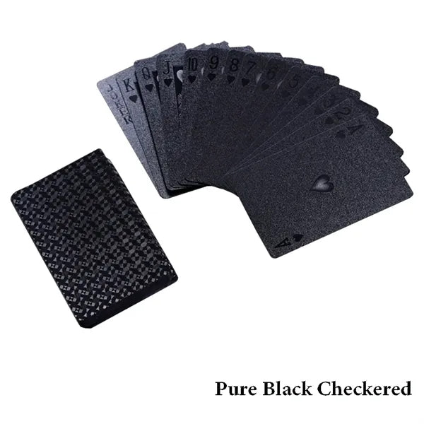 Waterproof Poker Cards With Silver Foil