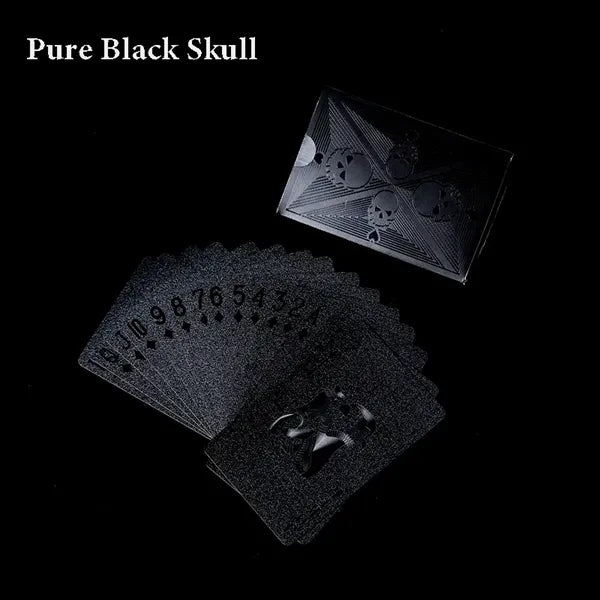 Waterproof Poker Cards With Silver Foil