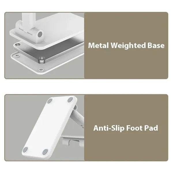 ABS Foldable Adjustable Phone & Tablet Stand