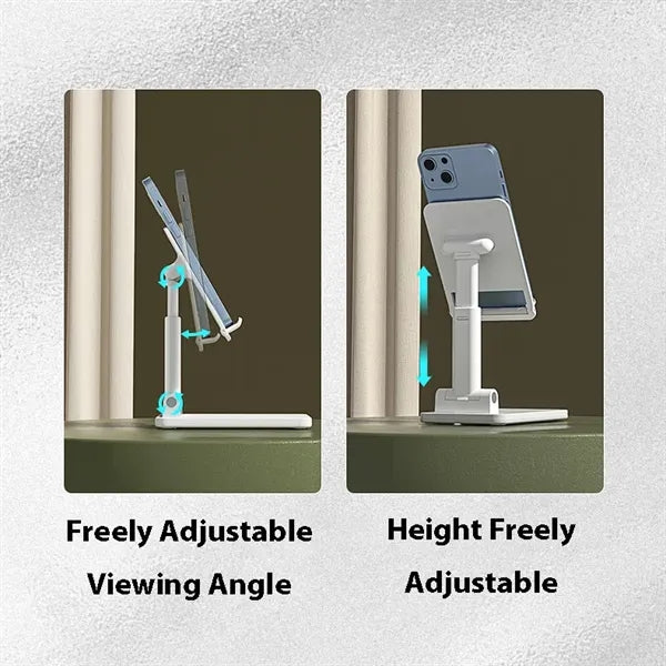 ABS Foldable Adjustable Phone & Tablet Stand