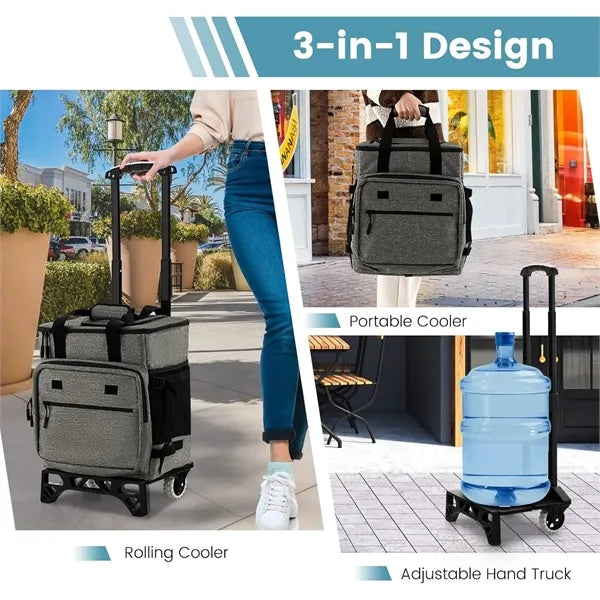 40L Rolling Cooler