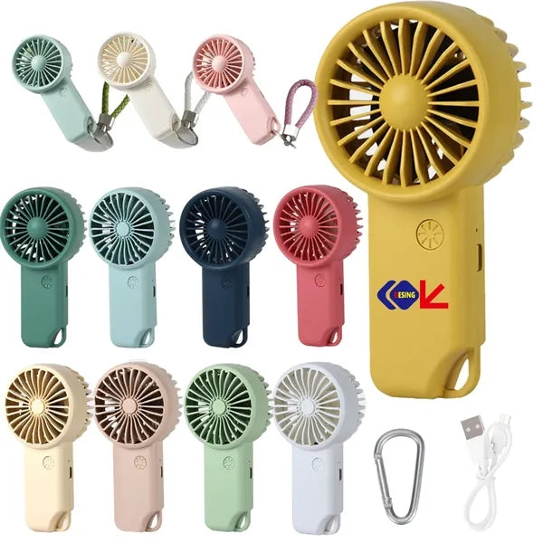 Mountaineering Buckle Mini Rechargeable Fan