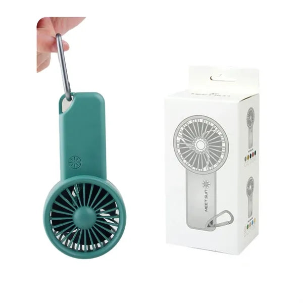 Mountaineering Buckle Mini Rechargeable Fan