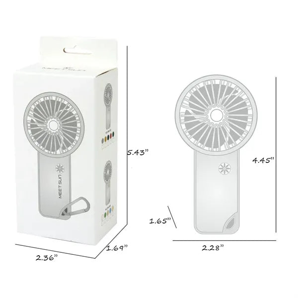 Mountaineering Buckle Mini Rechargeable Fan