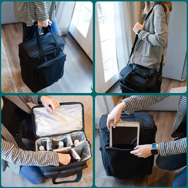 6 Bottle Wine Rolling Cooler