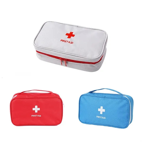 Empty Medical Bag with Zipper Pouches