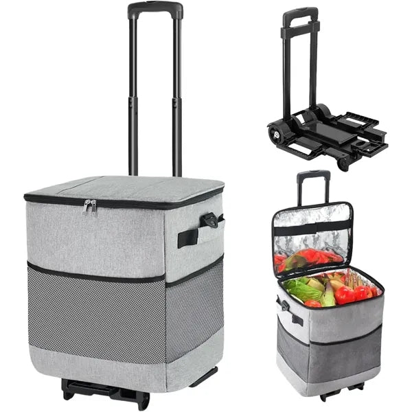 40 L Collapsible Rolling Cooler