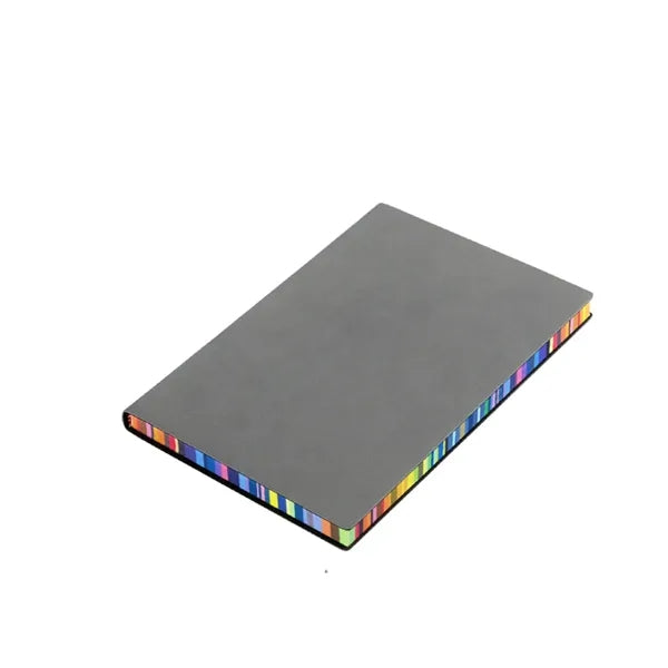 A5 Soft Cover Rainbow Edge Cute Notebook Simple Thick