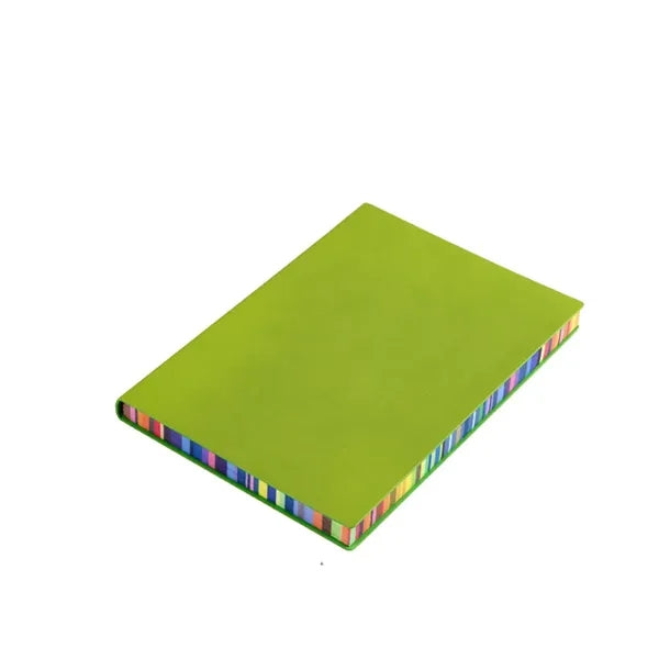 A5 Soft Cover Rainbow Edge Cute Notebook Simple Thick