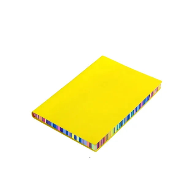 A5 Soft Cover Rainbow Edge Cute Notebook Simple Thick