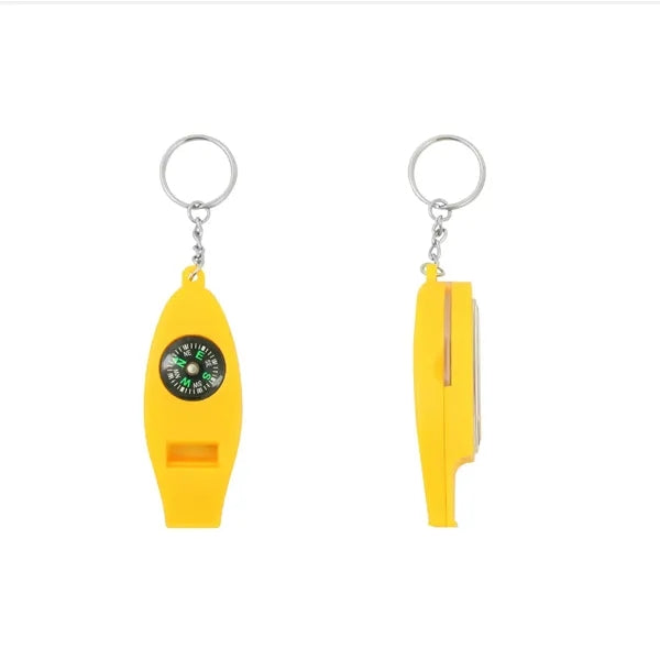 Outdoor Emergency Compass Whistle
